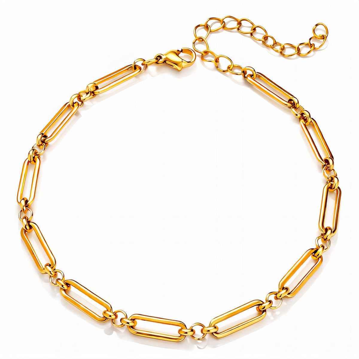 Fashion PVD Gold-Plated Stainless Steel Anklet