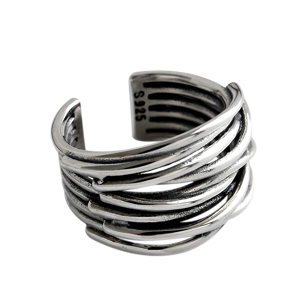 925 Sterling Silver Love Heart  Ring
