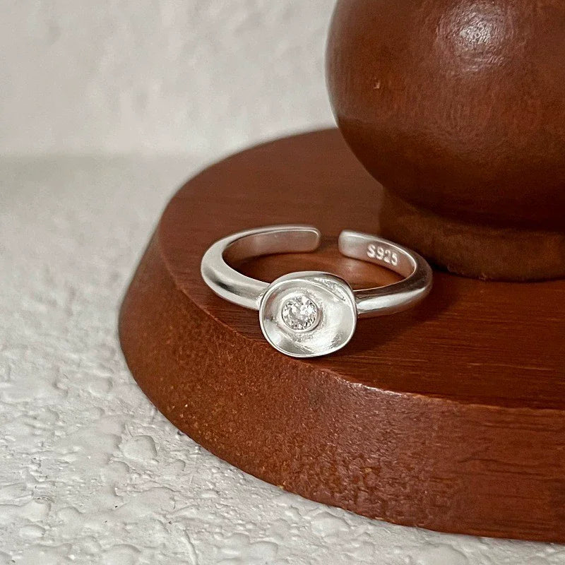 925 Sterling Silver Love Heart  Ring