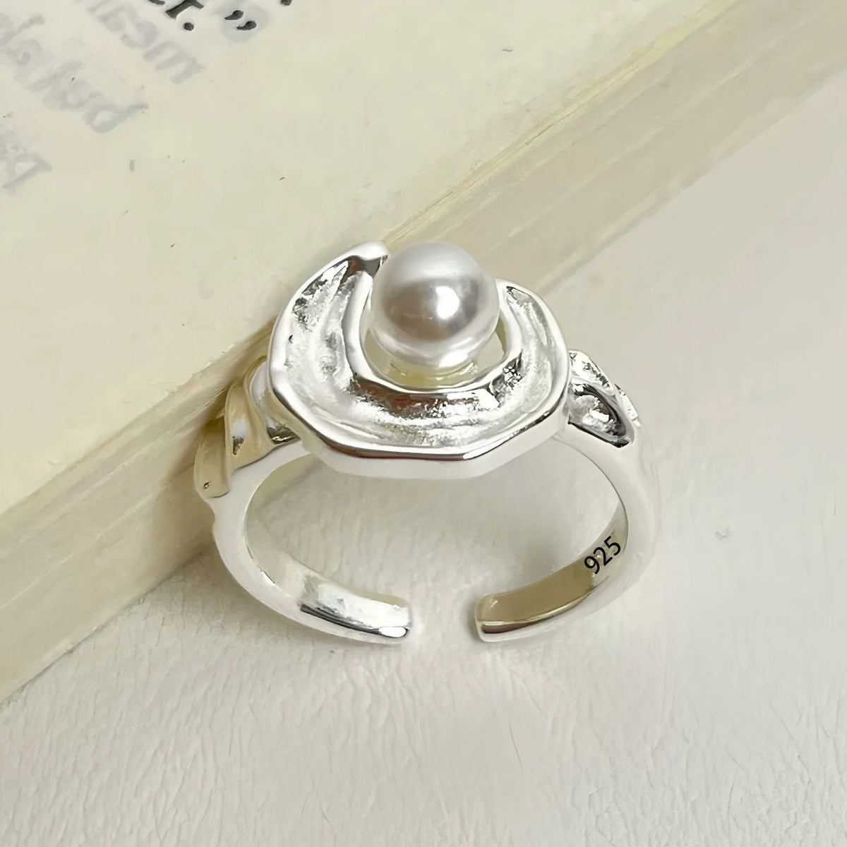 925 Sterling Silver Love Heart  Ring