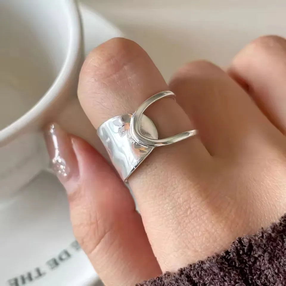 925 Sterling Silver Love Heart  Ring