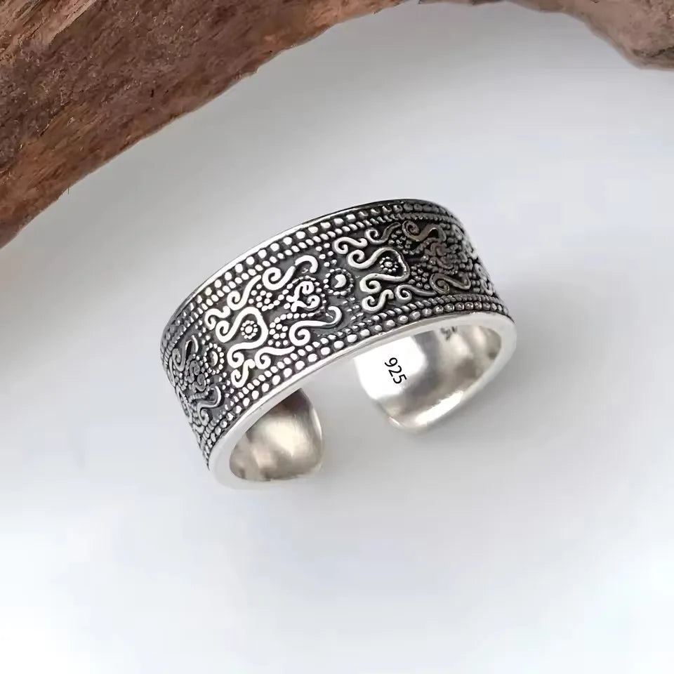 925 Sterling Silver Love Heart  Ring