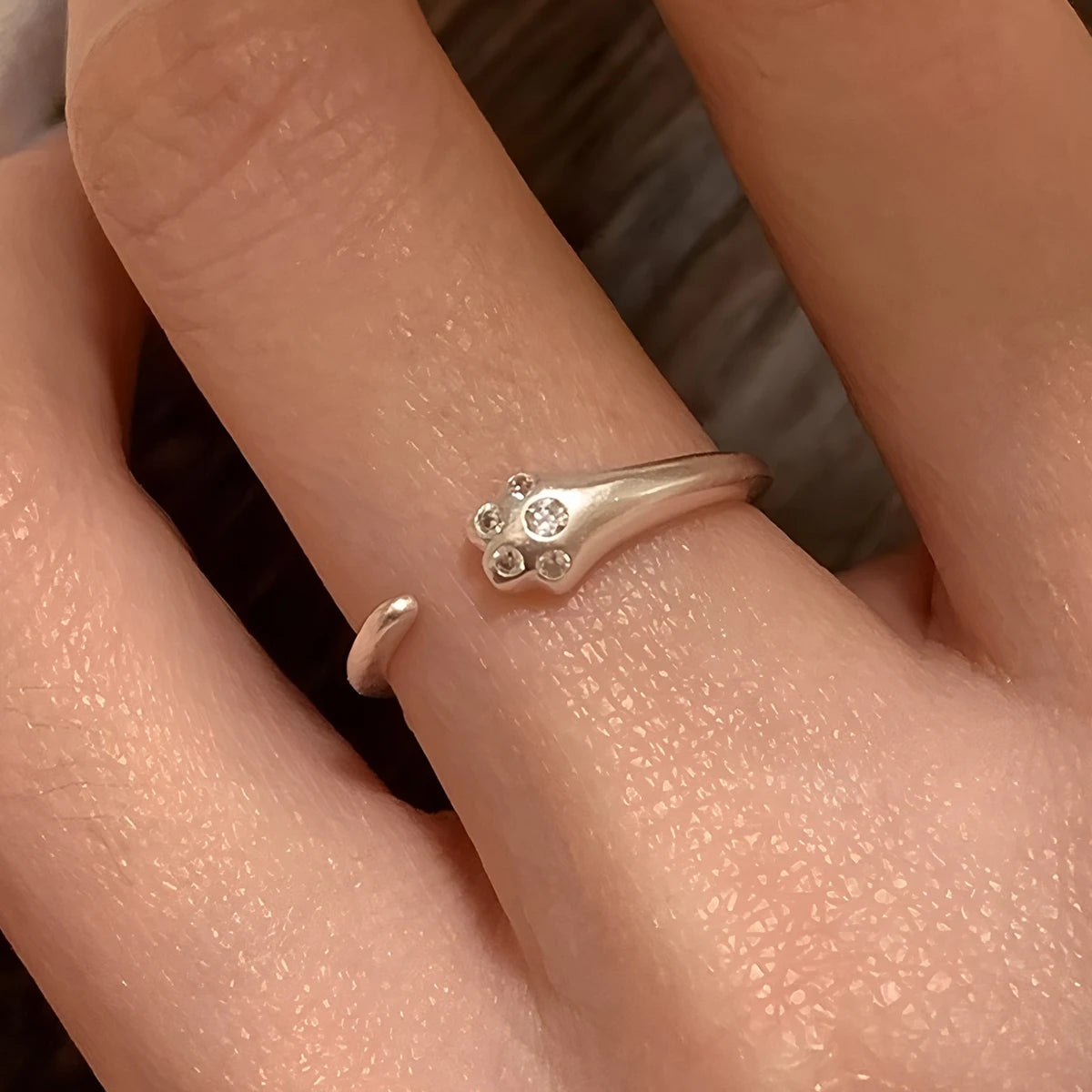925 Sterling Silver Love Heart  Ring