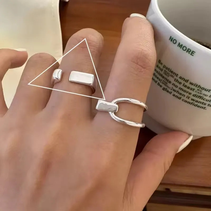 925 Sterling Silver Love Heart  Ring