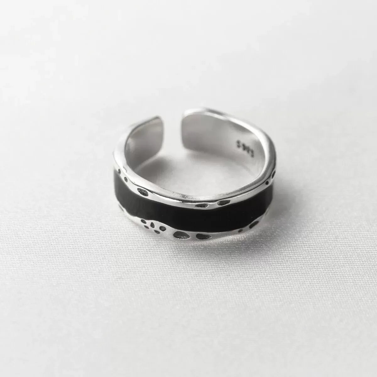 925 Sterling Silver Love Heart  Ring