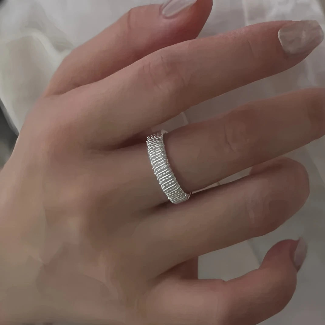 925 Sterling Silver Love Heart  Ring