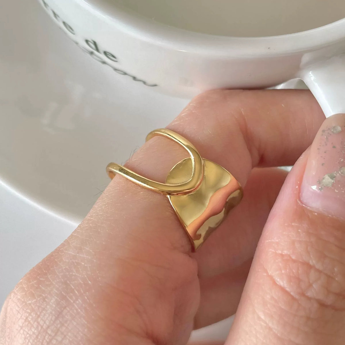 925 Sterling Silver Love Heart  Ring