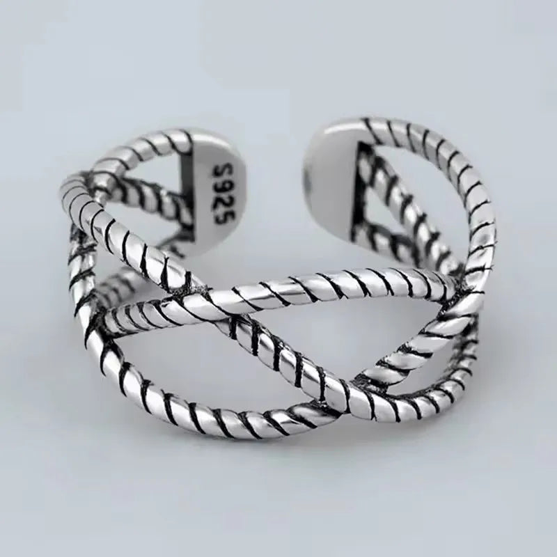 925 Sterling Silver Love Heart  Ring
