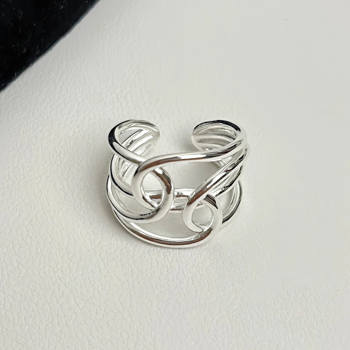 925 Sterling Silver Love Heart  Ring