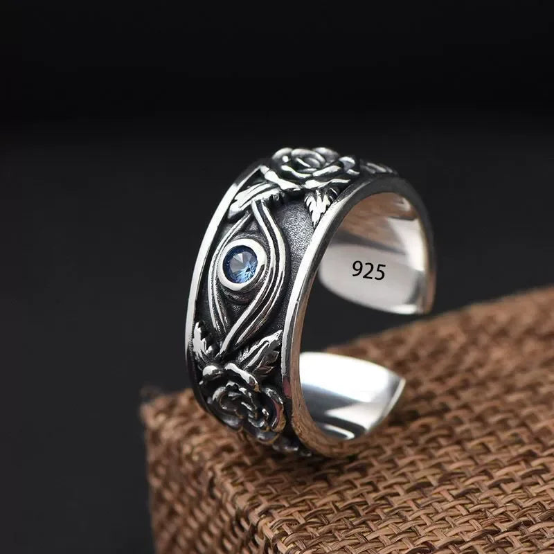 925 Sterling Silver Love Heart  Ring
