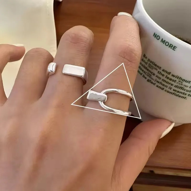 925 Sterling Silver Love Heart  Ring